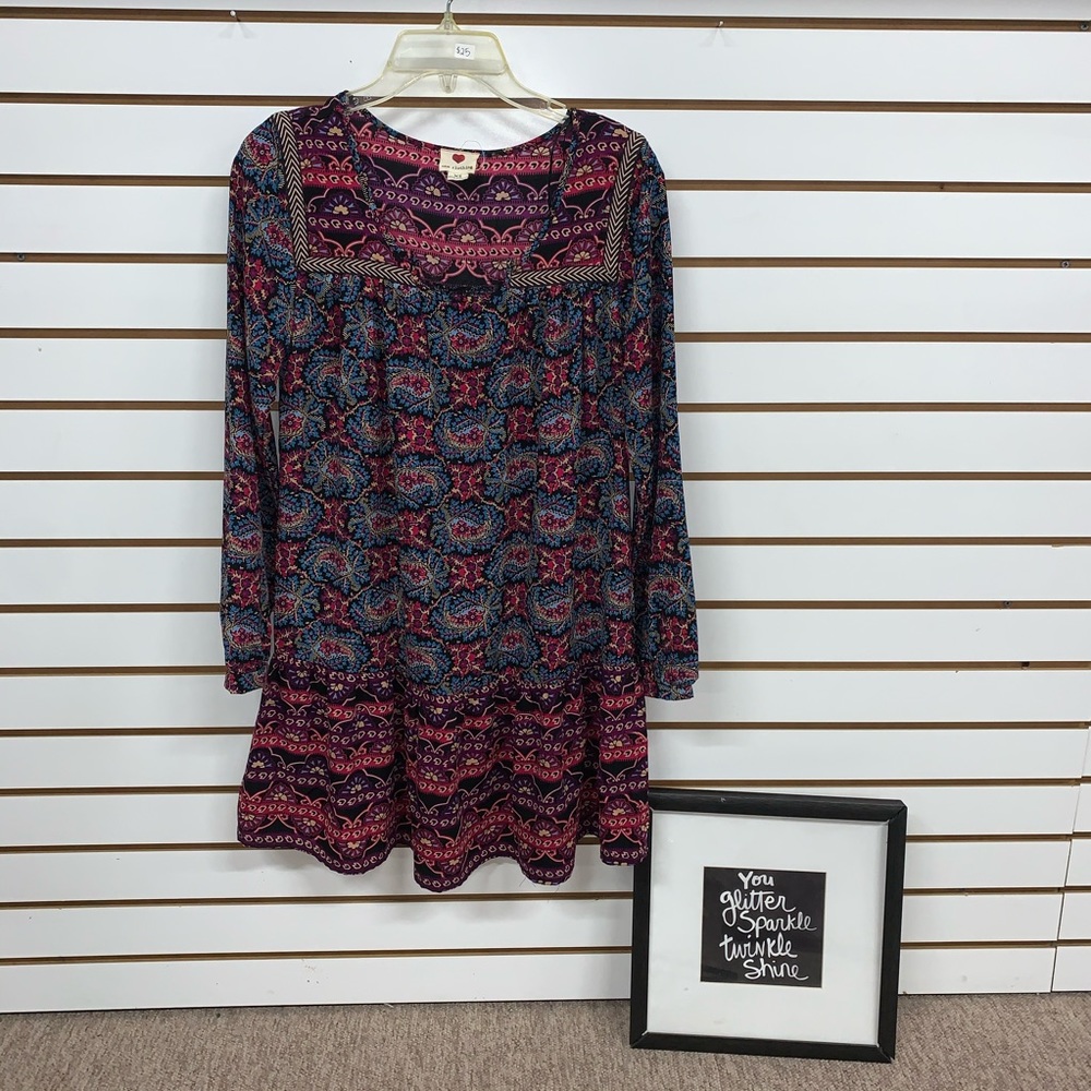 Peasant Mini Dress